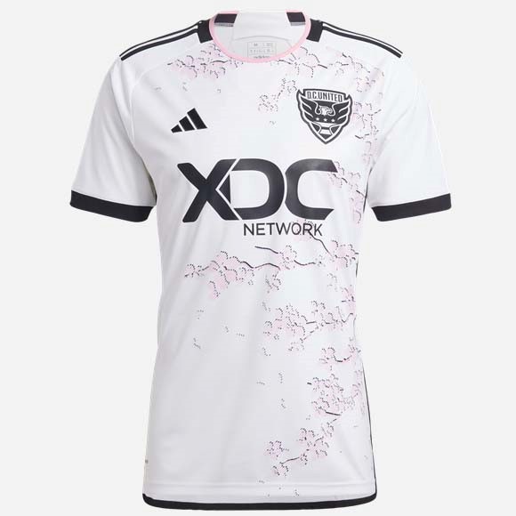 Tailandia Camiseta DC United Replica Segunda Ropa 2023/24